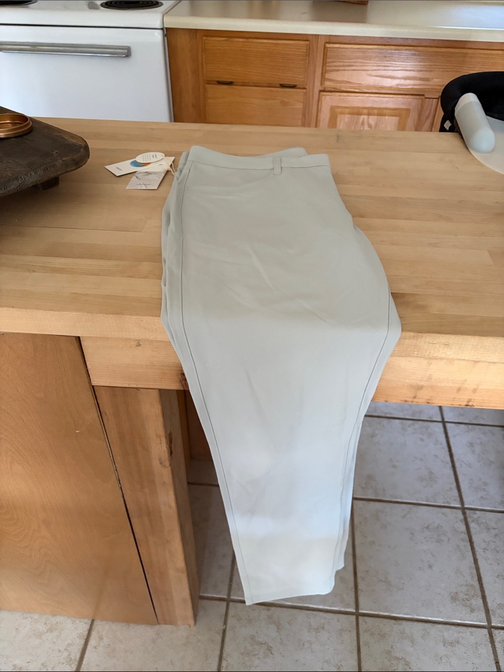 Vuori Light Gray Pencil Pants